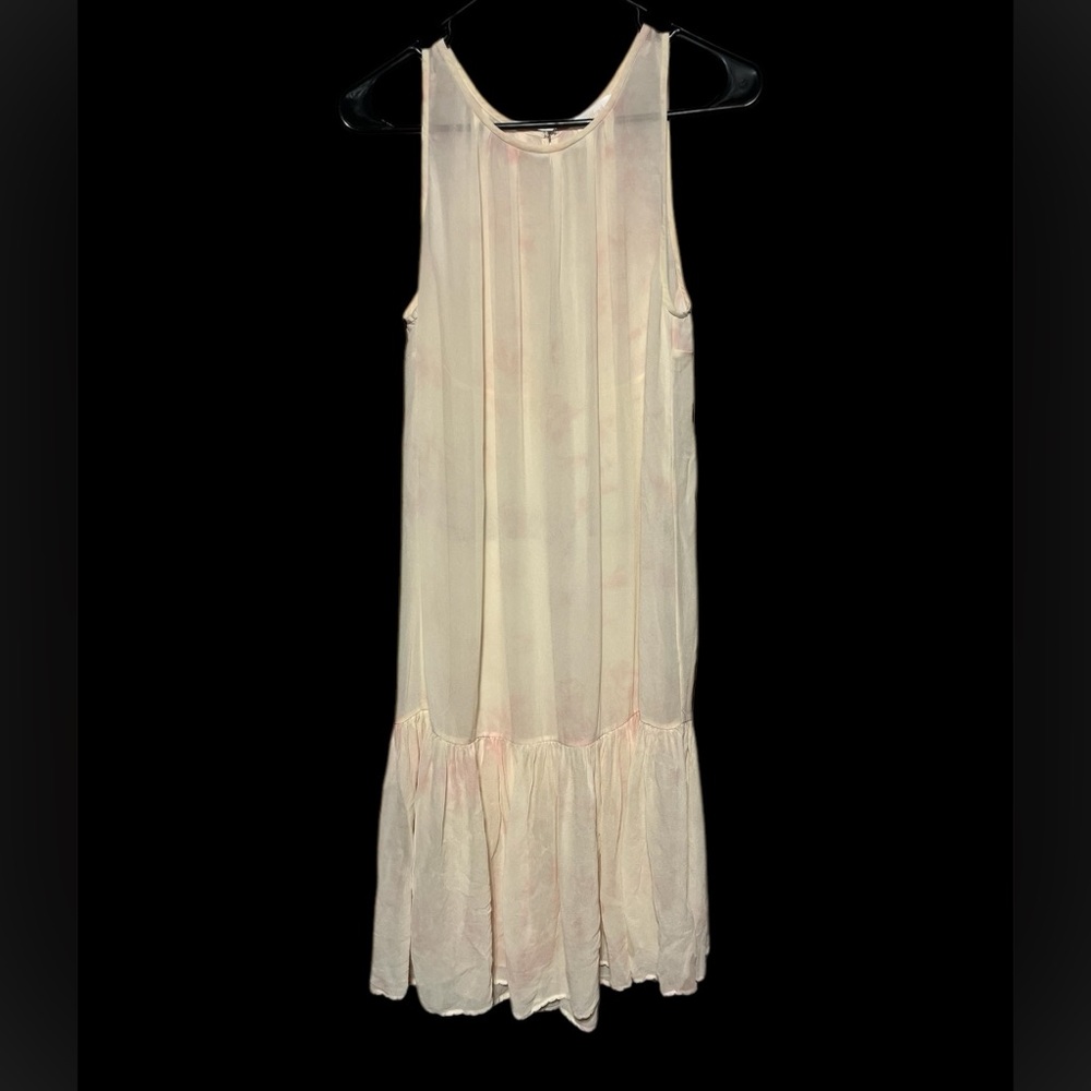 Wilfred White Pleated Halter Midi Dress - Picture 2 of 10